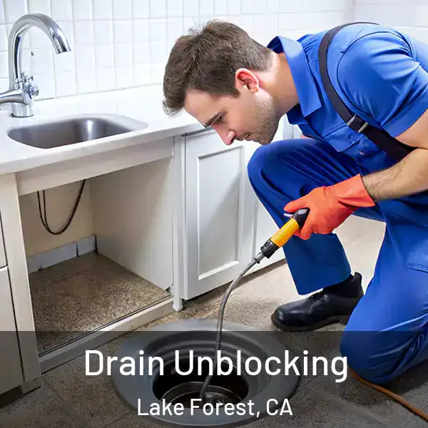  Drain Unblocking Lake Forest, CA