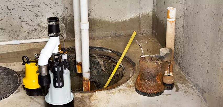 Installing Sump Pump in Finished Basement in Lake Forest, CA