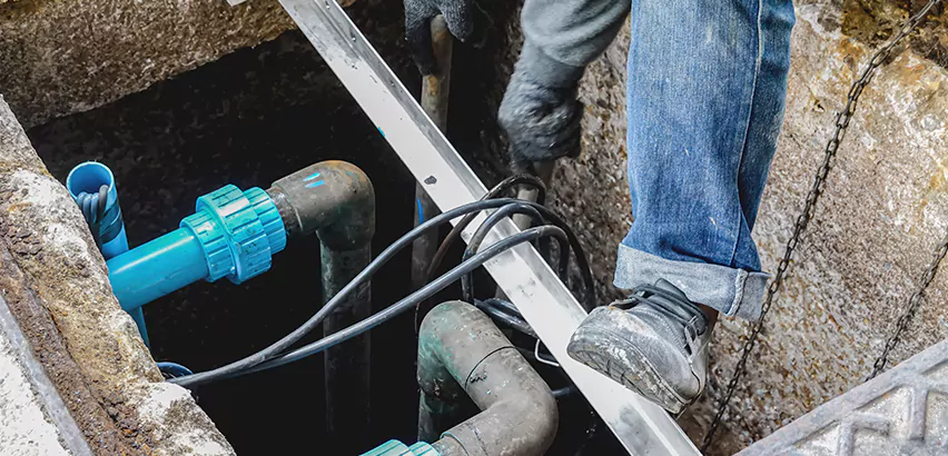 Zoeller Sewage Ejector Pump System in Lake Forest