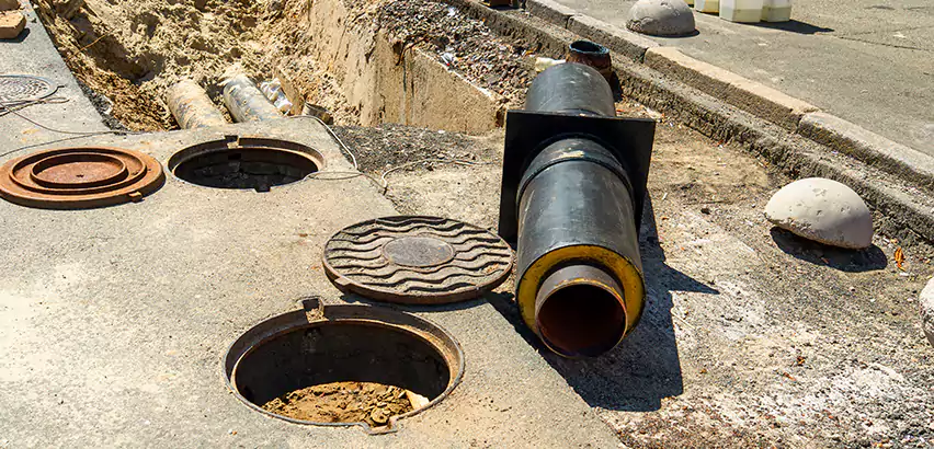 Lateral Sewer Line Replacement in Lake Forest