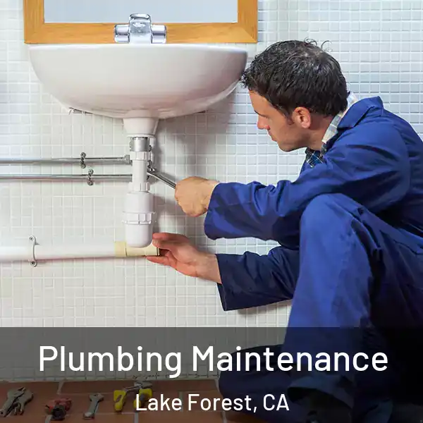  Plumbing Maintenance Lake Forest, CA