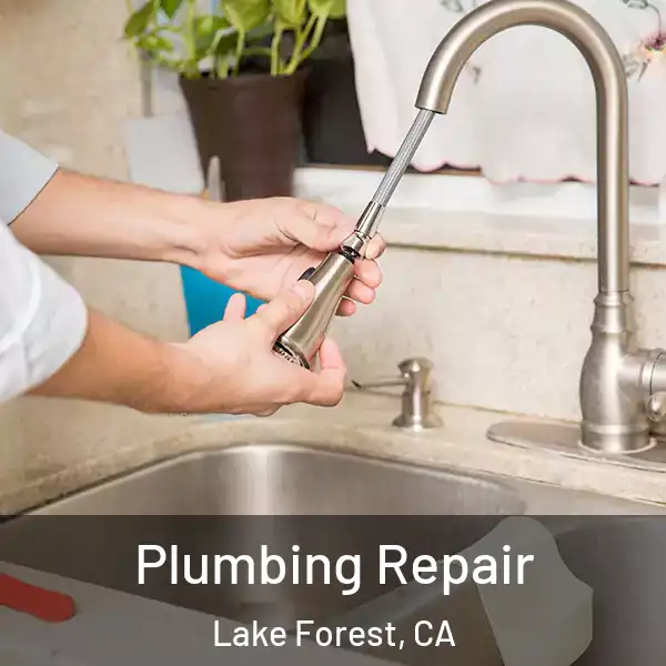  Plumbing Repair Lake Forest, CA