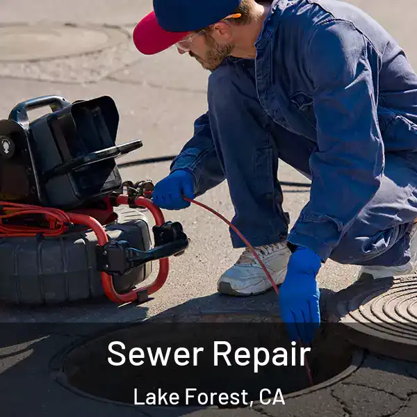  Sewer Repair Lake Forest, CA