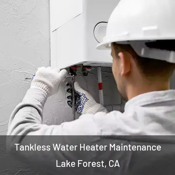  Tankless Water Heater Maintenance Lake Forest, CA