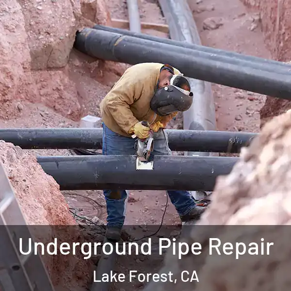 Underground Pipe Repair Lake Forest, CA