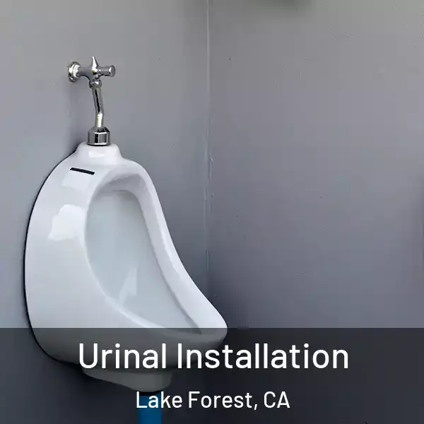  Urinal Installation Lake Forest, CA