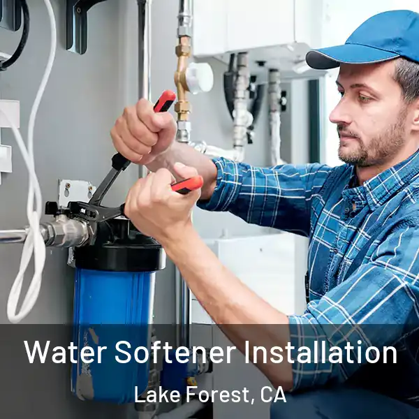  Water Softener Installation Lake Forest, CA