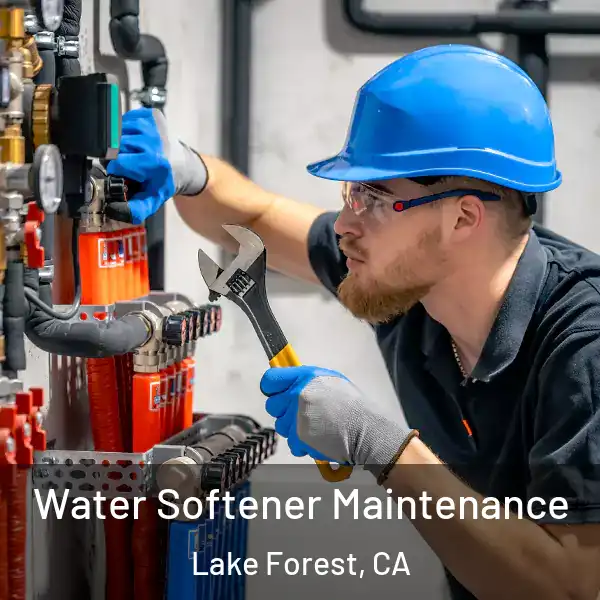  Water Softener Maintenance Lake Forest, CA